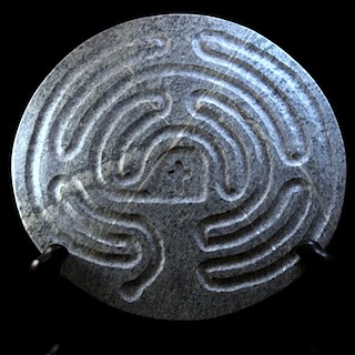 Chalice soapstone finger labyrinth